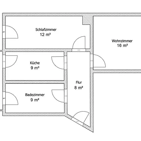 Apartman Ferienwohnung-leipzig-nord-ost-schoenefeld Lipcse